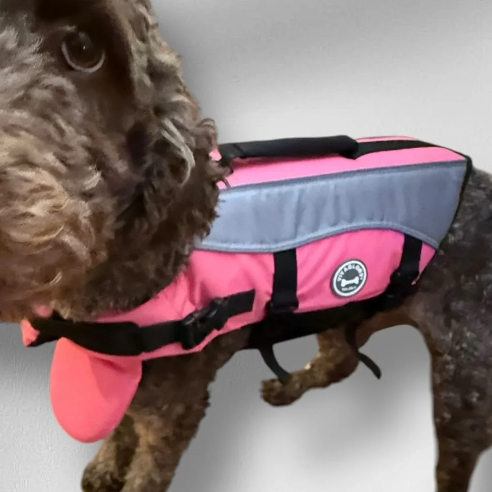 Vivaglory Pink Dog‎ Life Jacket